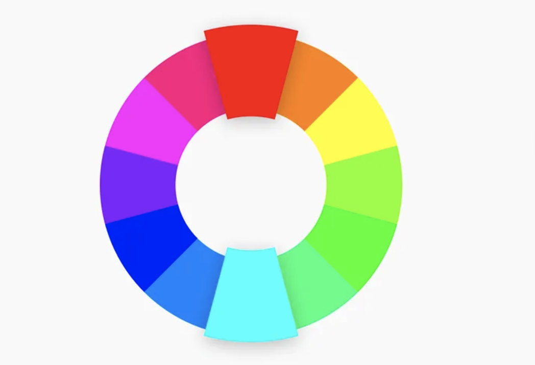 image of a color wheel